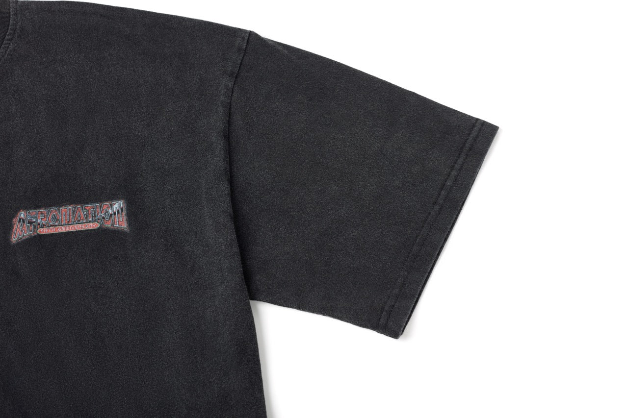 Portugal 2025 Lineup Tee – Washed Black