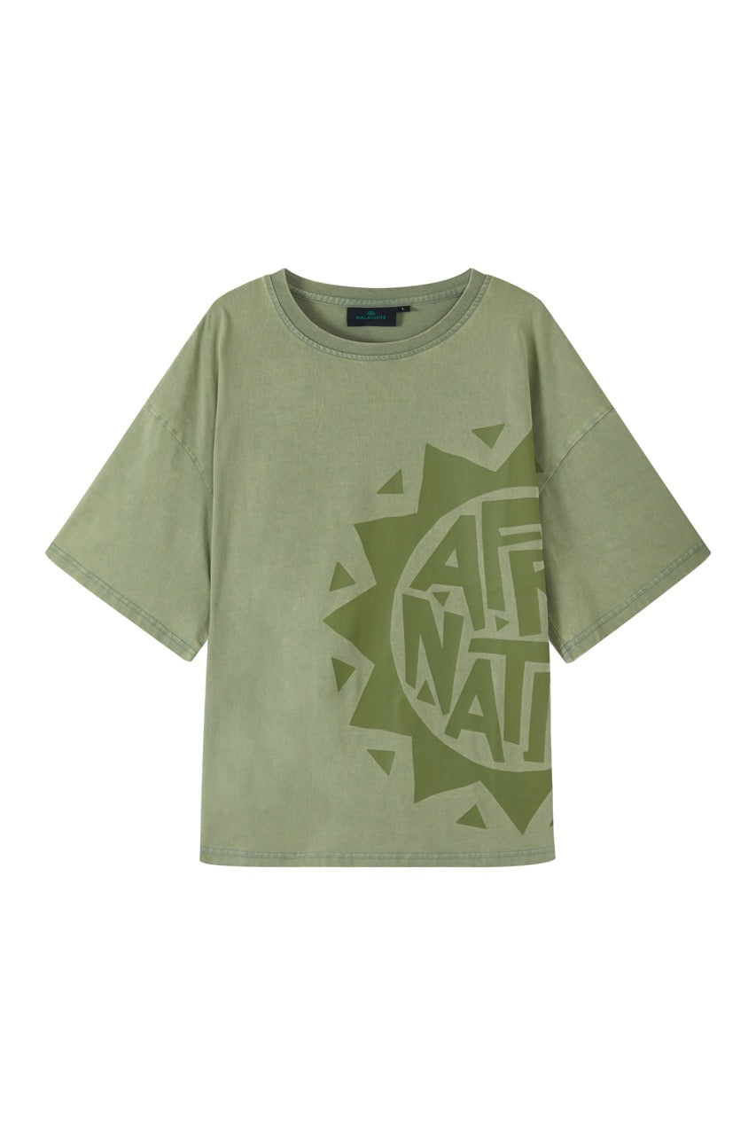 Olive Fade Tee