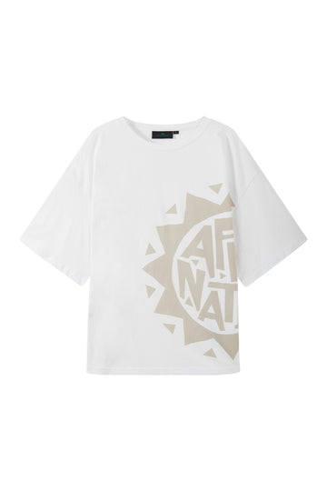 Cream Fade Tee