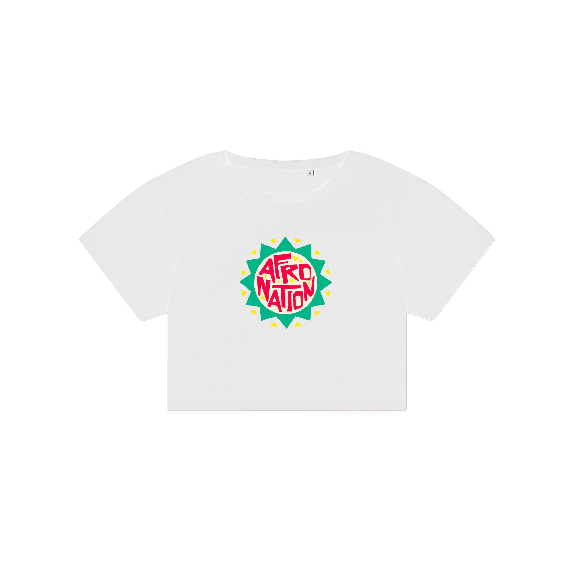 Cropped Tee – White