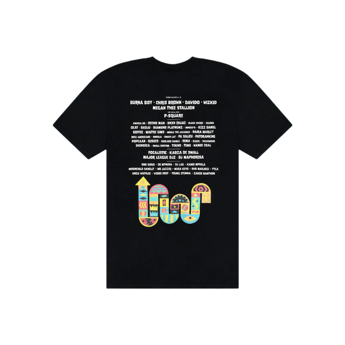 Portugal 2022 Lineup Tee – Black