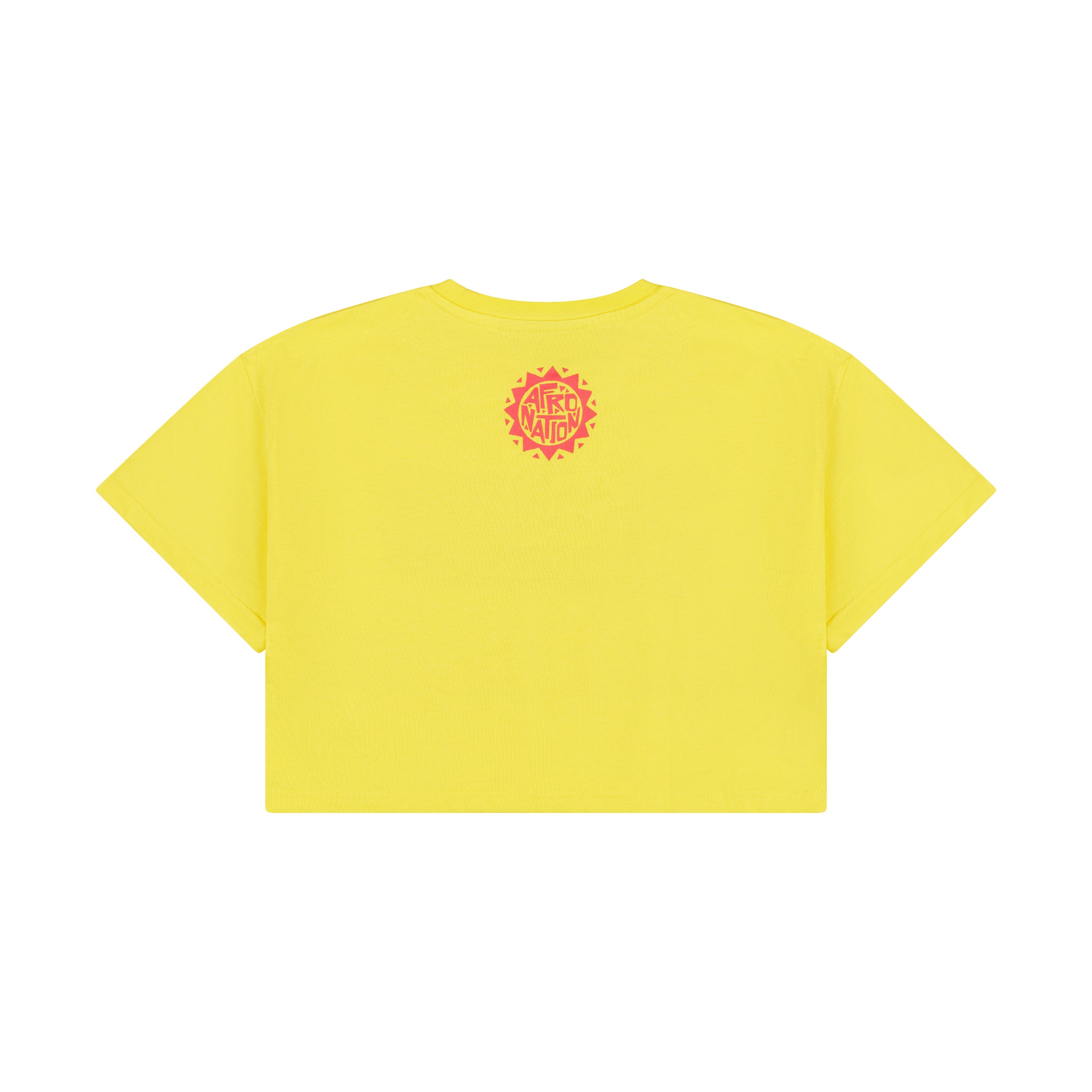 Instant Groove Afro Nation Yellow Womens Baby T