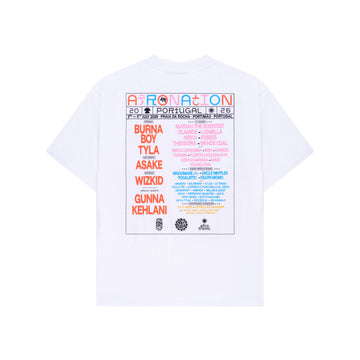 ANP26 Line Up T-Shirt White