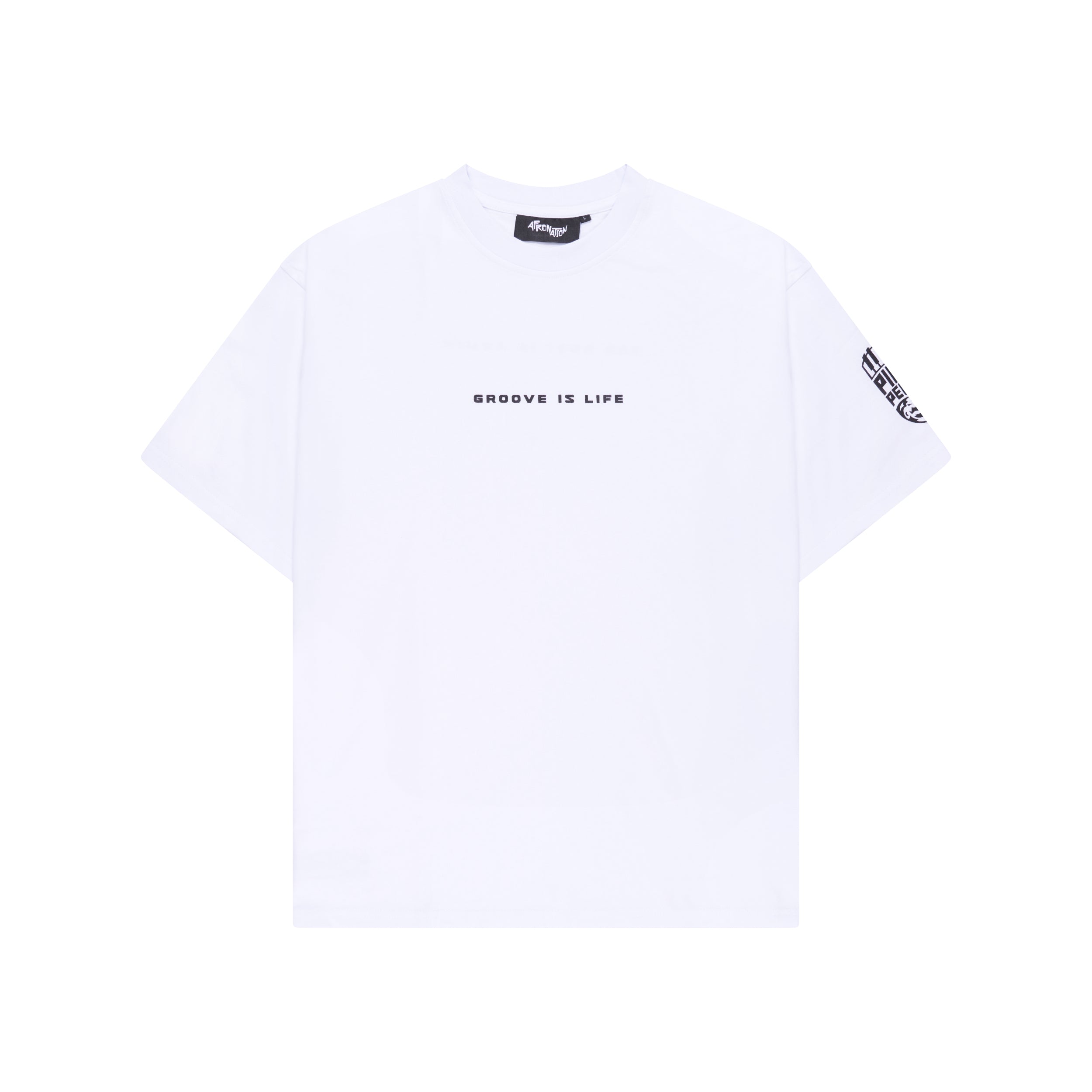 Groove is Life Piano White T-Shirt