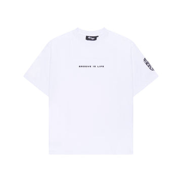 Groove is Life Piano White T-Shirt