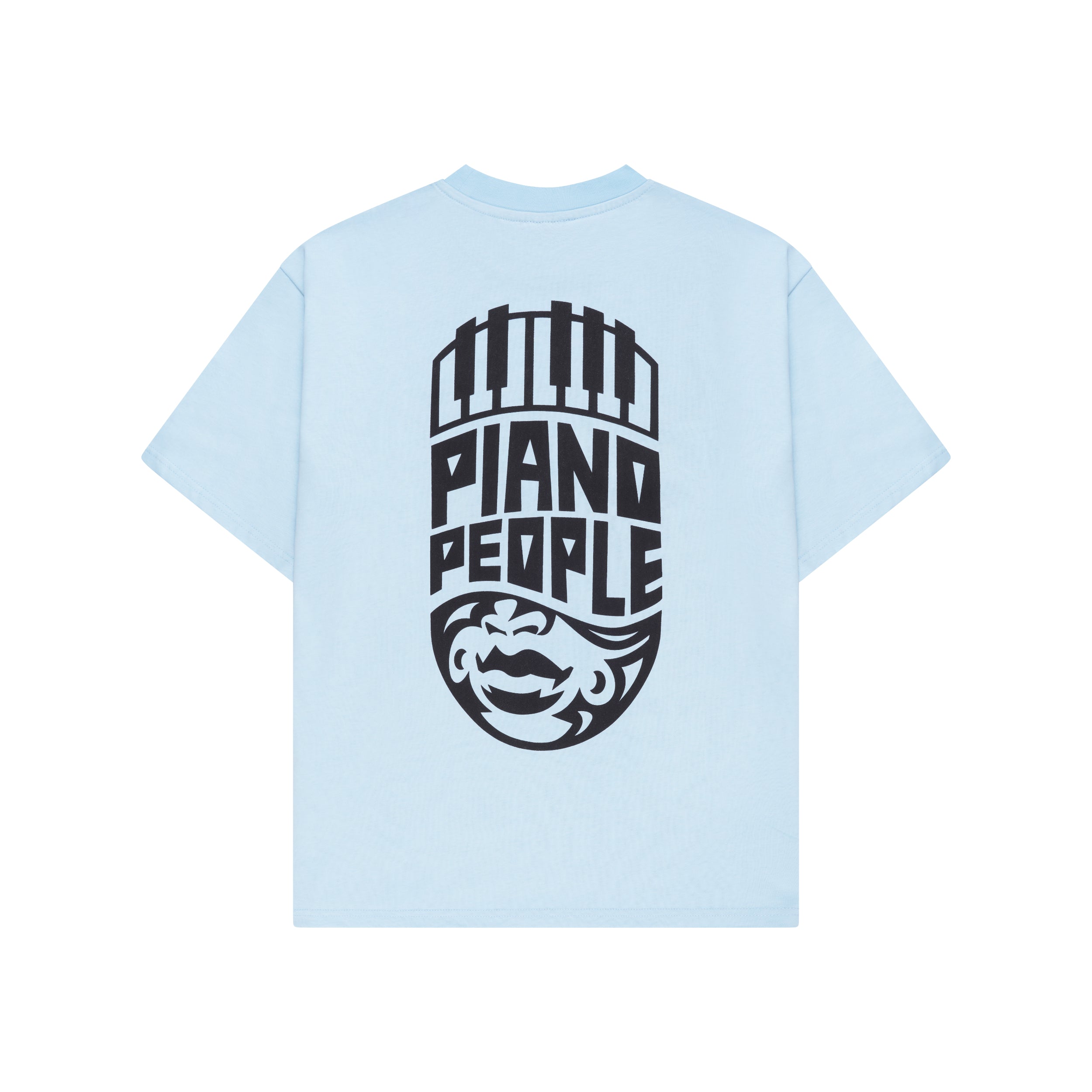 Piano to the world baby blue Tee