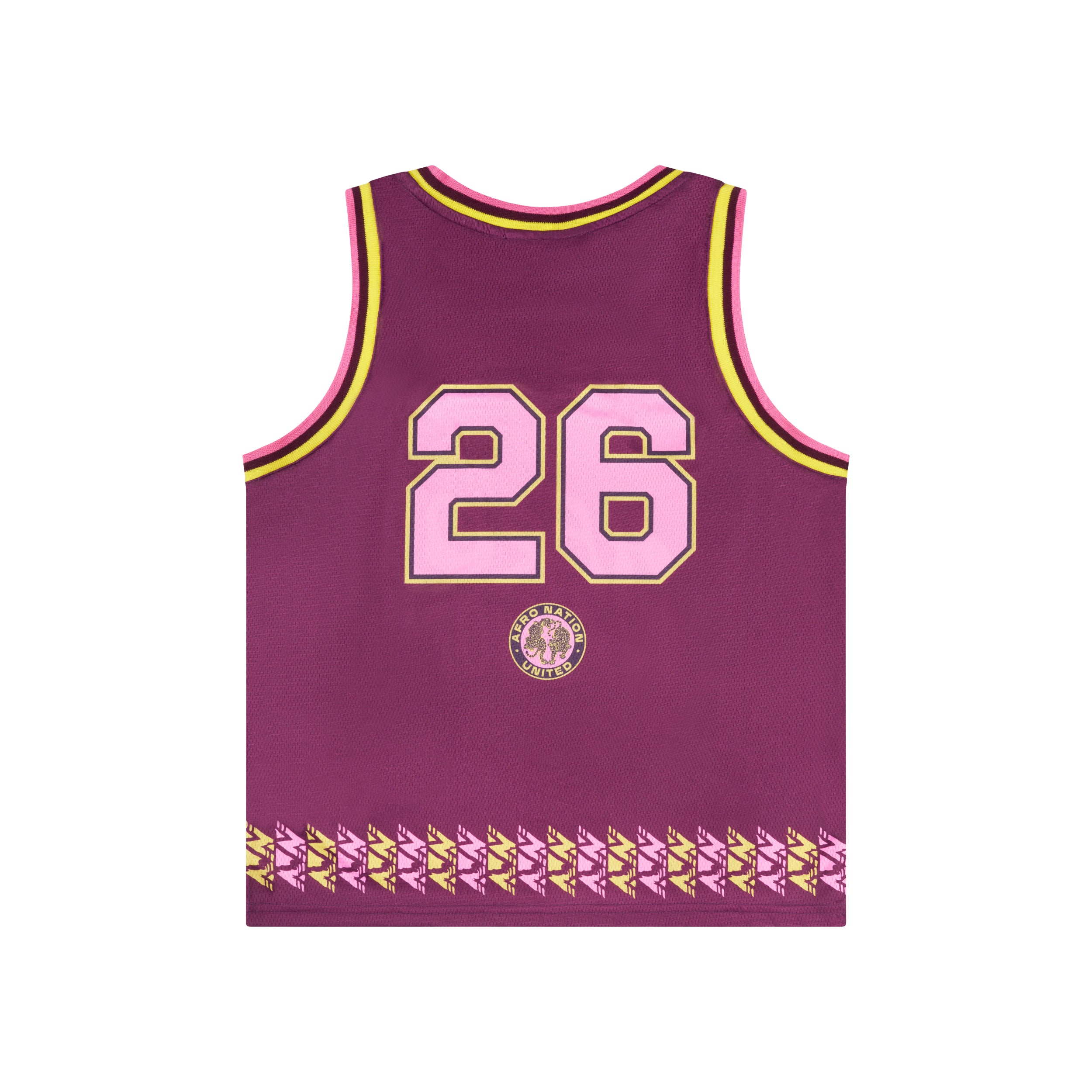 Afro Nation United BasketBall Jerrrsy 26