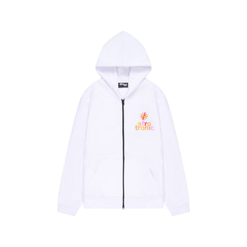 Afro Tronic Original White Hoodie