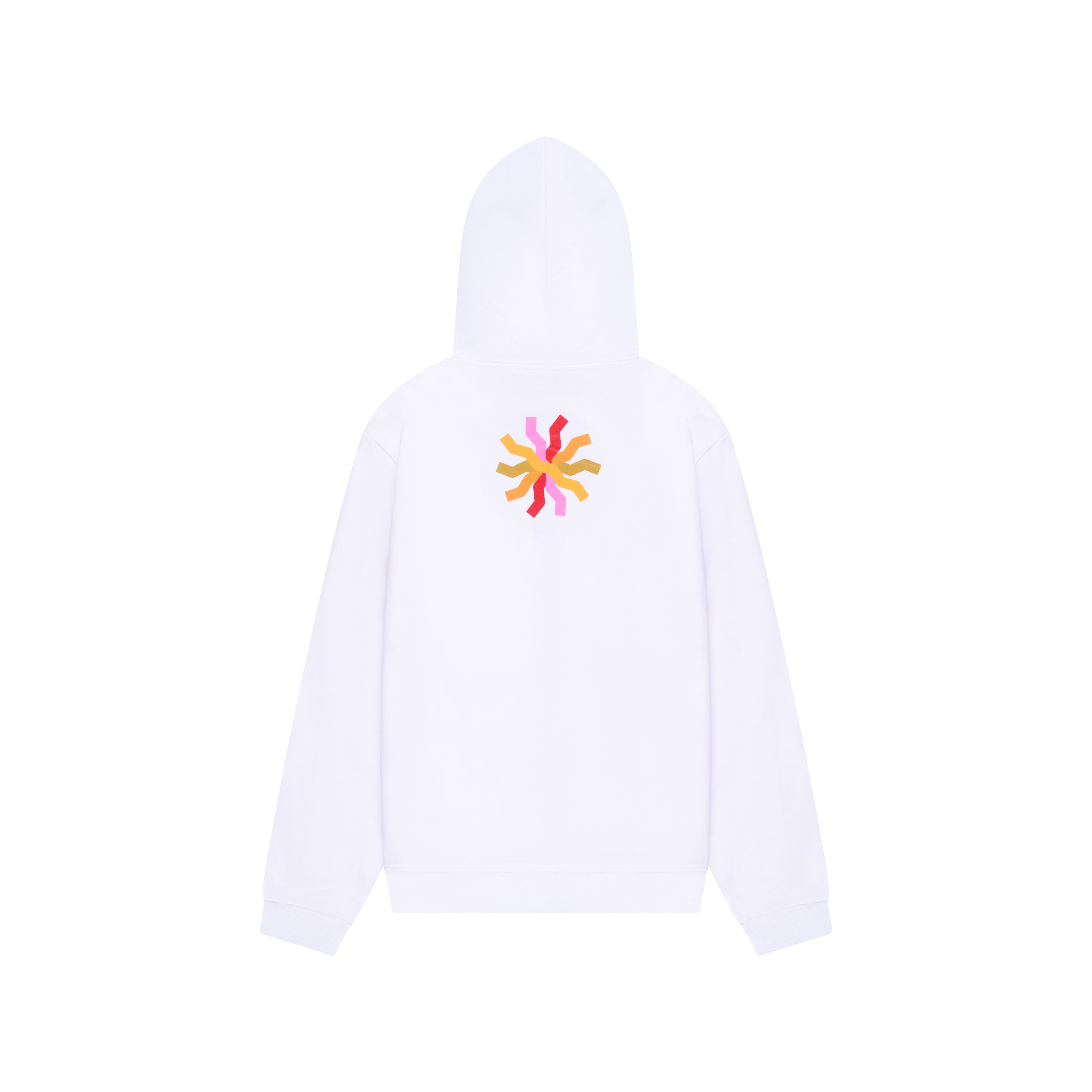 Afro Tronic Original White Hoodie
