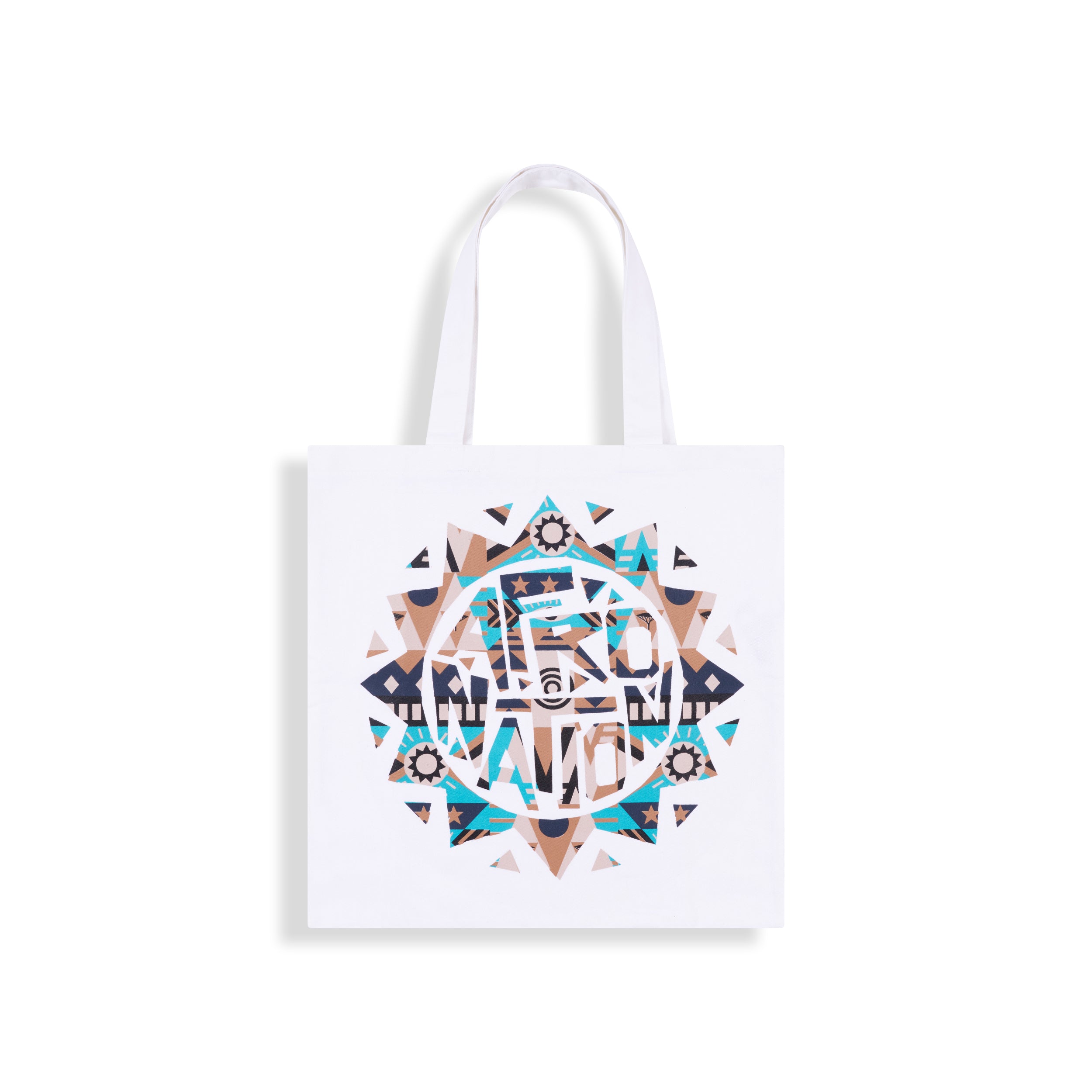 Afro Nation Beach White Tote Bag