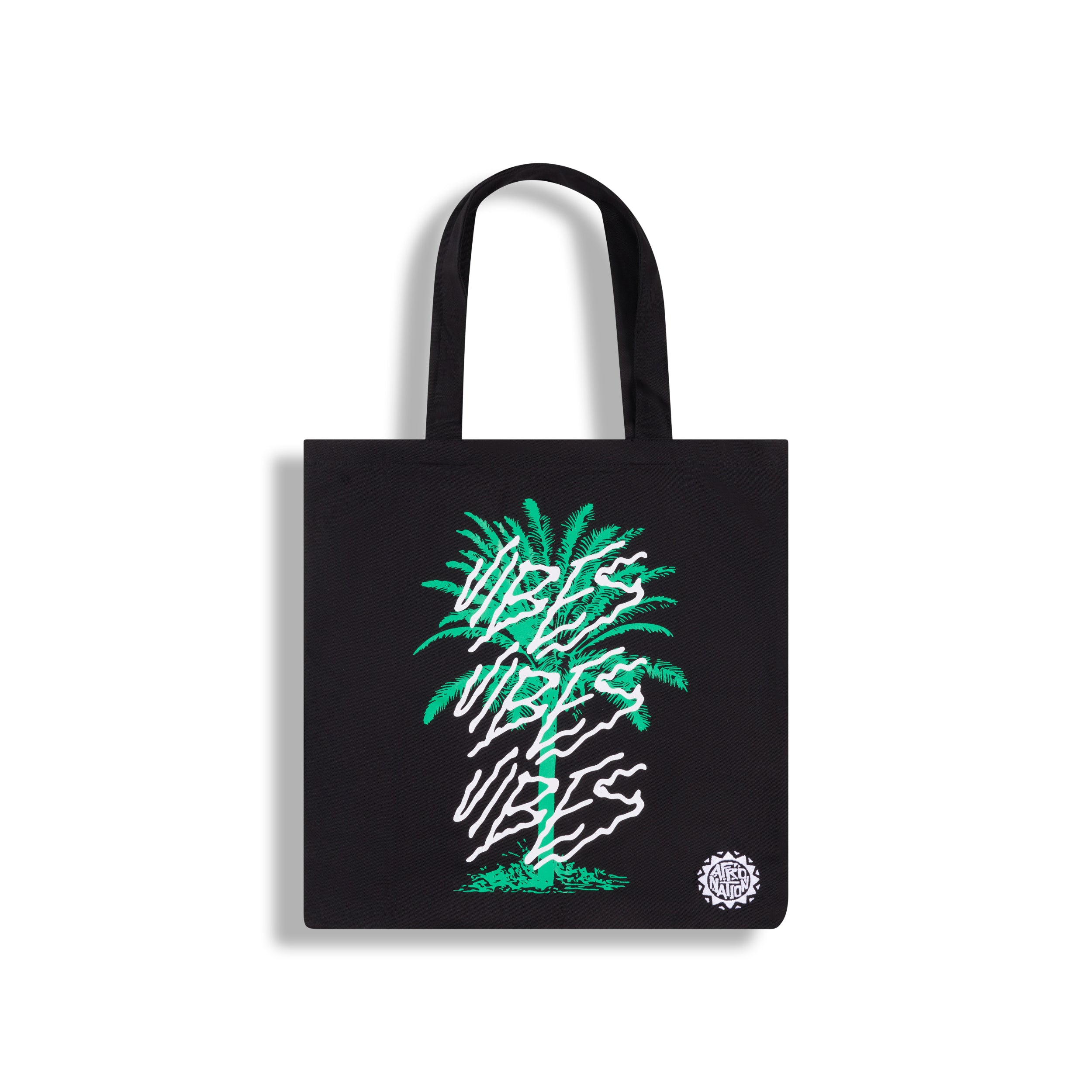 Afro Nation Vibes Black Tote Bag
