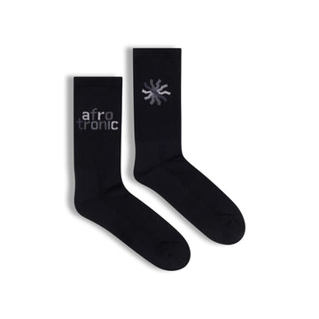 Afro Tronic Socks Black