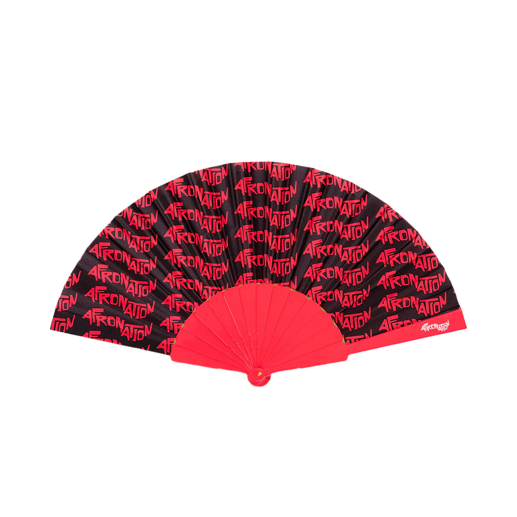 Heatwave Fan – Black/Red Pattern