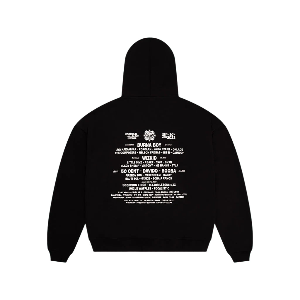 Portugal 2023 Lineup Hoodie – Black