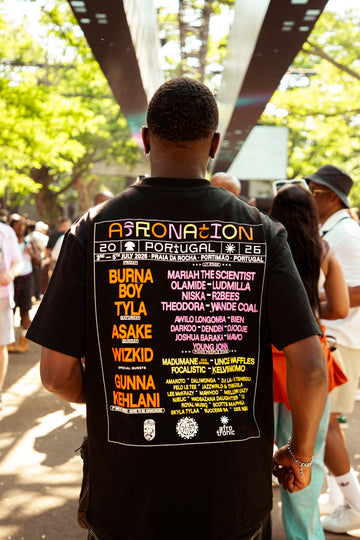 ANP26 Line Up T-Shirt Black