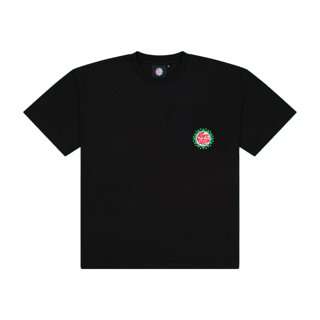 Wave Graphic Tee – Black