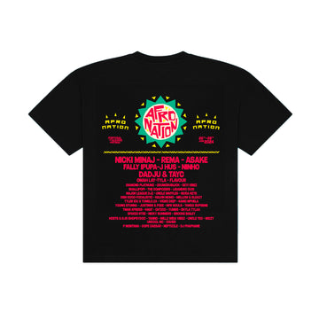 Portugal 2024 Lineup Tee – Black