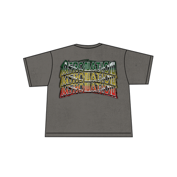 Triple Hit Logo Tee – Washed Grey